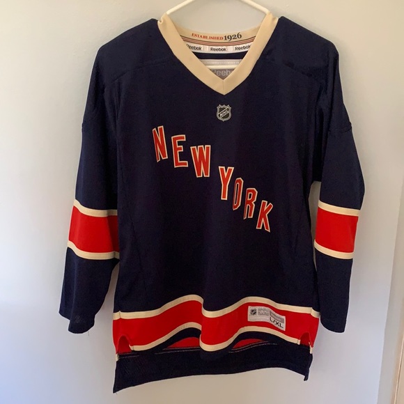 Reebok Other - Navy blue New York Rangers Hockey jersey